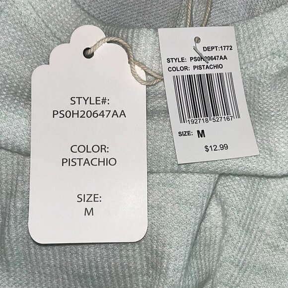 NWT Pink Rose lightweight sweater mint green medium juniors - Picture 9 of 10